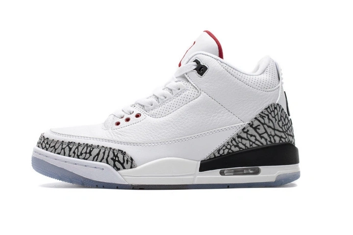 Throw White Line 3 Cement  Free 923096-101 Jordan Retro 0122